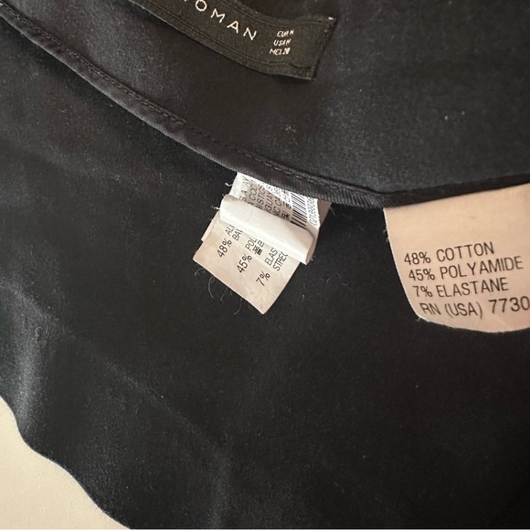 Zara black mini skirt - Picture 7 of 12